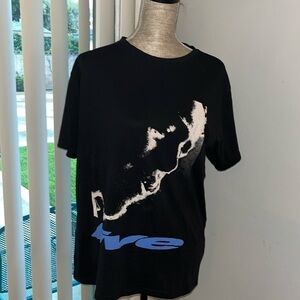 Post Malone Unisex T-Shirt HT Live Close-Up (Back Print) size Large